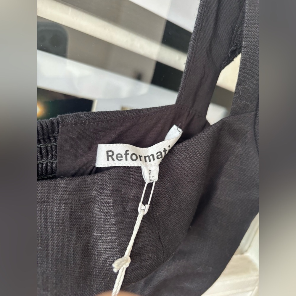 Oaklyn Cap Sleeve Linen Minidress size 2 NWT - Picture 6 of 9